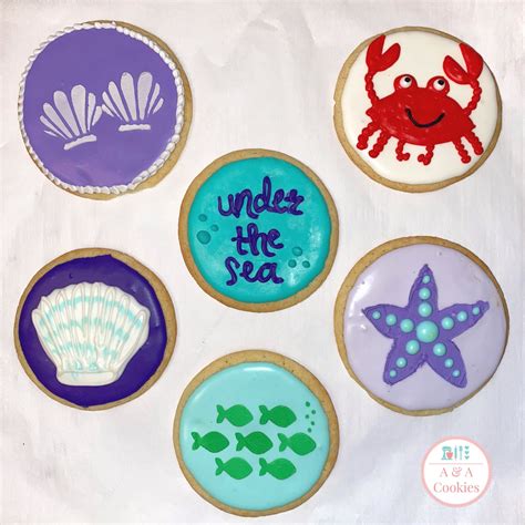 Under The Sea Beach Cookies