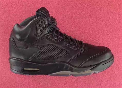 Air Jordan 5 Premium Triple Black Release Date Sneaker Bar Detroit