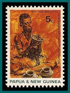 Papua New Guinea Stamps International Labour Mnh