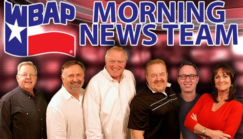 Wbap Morning News Team Wbap 820 News Talk Dfw