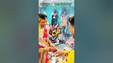 Maya Rang Ring 💍 Ceremony Bhai Ka Sagai Shortvideo Shortsfeed