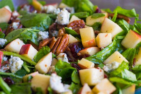 Apple Pecan Harvest Salad Live Play Eat