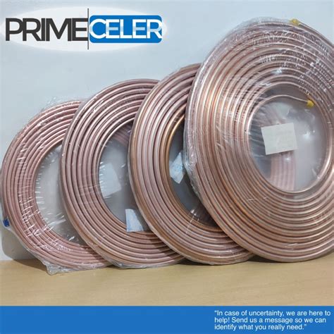 Copper Tube Size For Aircon Installation Size 1 4 X 0 28 X 15M