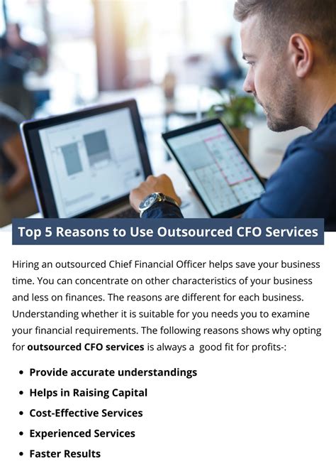 PPT Top 5 Reasons To Use Outsourced CFO Services PowerPoint