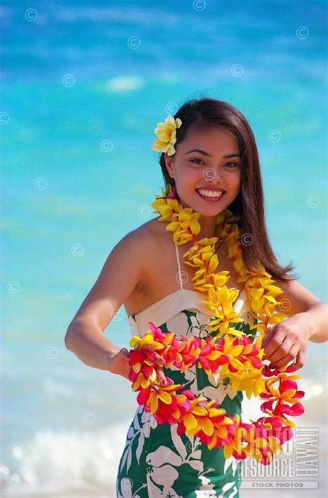 Td120 Photo Resource Hawaii Polynesian Girls Beauty Girl Beauty