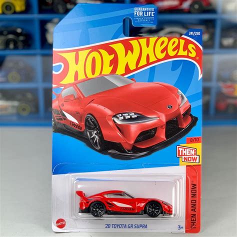 Hot Wheels 20 Toyota Gr Supra Red Shopee Malaysia