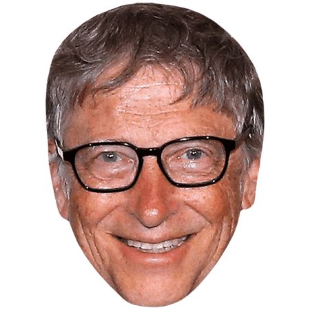 Bill Gates (Glasses) Big Head - Celebrity Cutouts