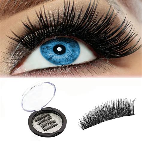 Buy 2018 Hot Fashion 4pcs Magnetic Eyelashes Makeup