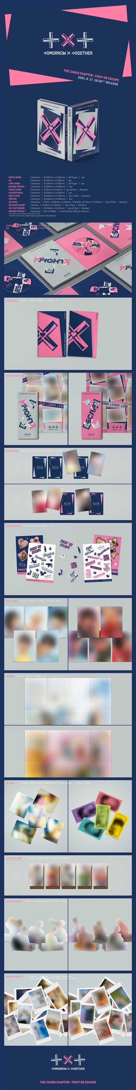 ktown4u.com : TXT(TOMORROW X TOGETHER) - Album [THE CHAOS CHAPTER