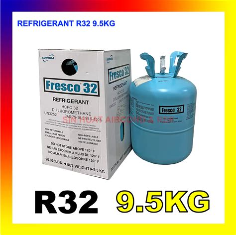 9 5KG Fresco R32 Refrigerant Gas R32 Gas Aircond Gas 32 Air Cond