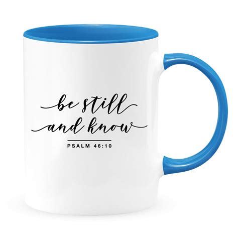 Bible Verse Coffee Mug Scripture Coffee Mug Inspirational Etsy