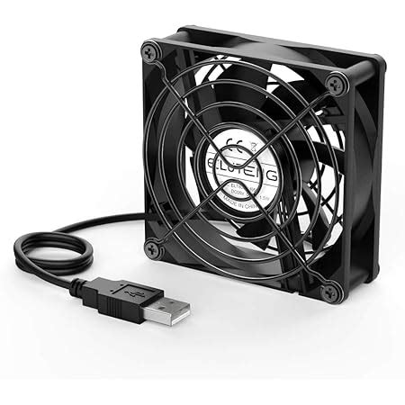 Eluteng In Ventilateur Mm V Ventilateur Usb Mini Vitesse