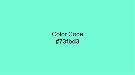 Color Palette With Five Shade Aquamarine Turquoise Blue Malibu