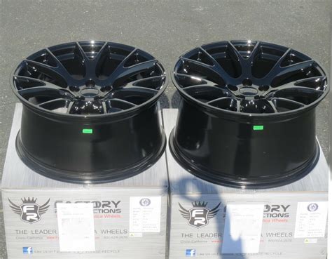 20 Fr70 Hellcat Style Wheels To Fit Dodge Charger Challenger Srt8 R T