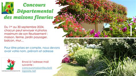 Concours départemental des maisons fleuries