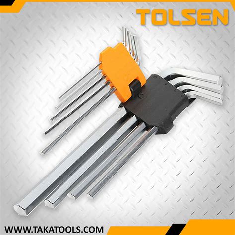 Tolsen Pce Extra Long Hex Keys Taka Tools