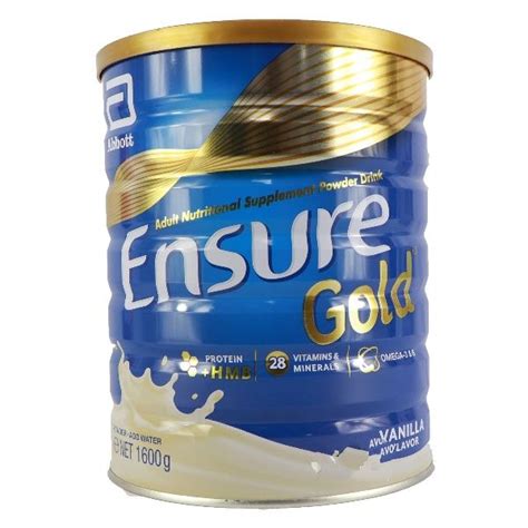 Ensure Gold Nutritional Supplement Powder Milk Drink Vanilla Flavor