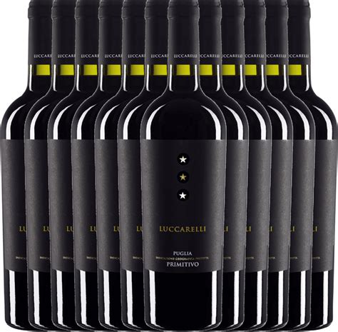 12er Vorteilspaket Primitivo Puglia IGP 2021 Luccarelli Acheter