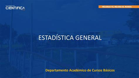 Solution Ppt Estad Stica General Semana Sesi N Prueba De