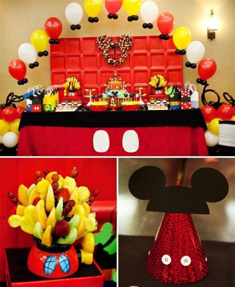 Mickey Mouse Birthday Party Ideas 1st Birthday - change comin