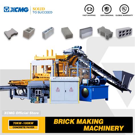 XCMG Official Qt6 15 Automatic Concrete Hollow Brick Making Machinery