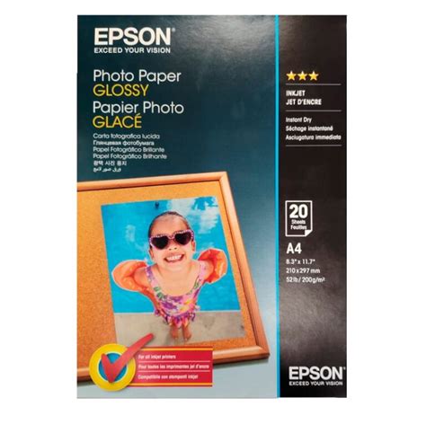 Papel Fotografico Epson A Premium Glossy So