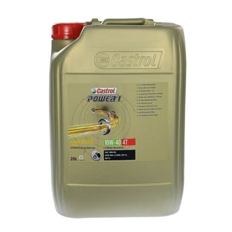 L Liter Castrol Power T W Takt Motorrad L Motor L