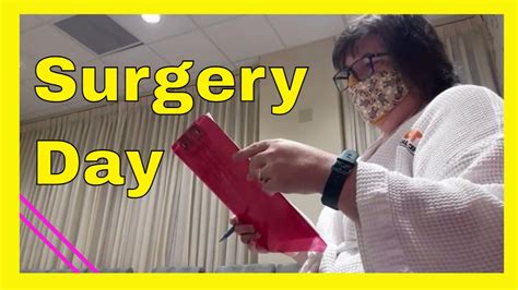 Surgery Day For Breast Lump Biopsy Lumpectomy Experience YouTube