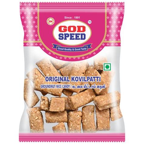 Buy God Speed Original Kovilpatti Groundnut Nice Candy Sweet Crunchy