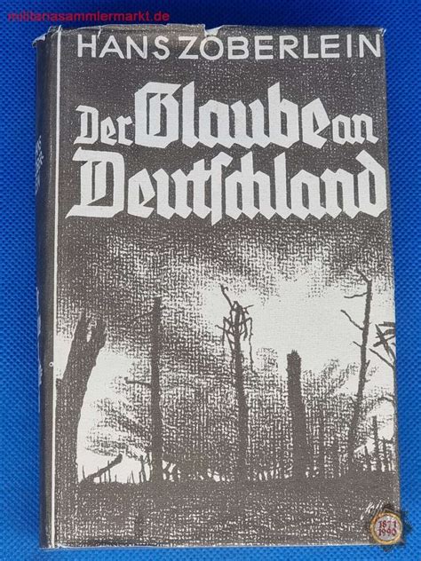 Der Glaube an Deutschland Hans Zöberlein Buch 1940 Zentralverlag der