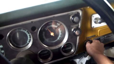 1972 Chevy Truck Cold Start Youtube