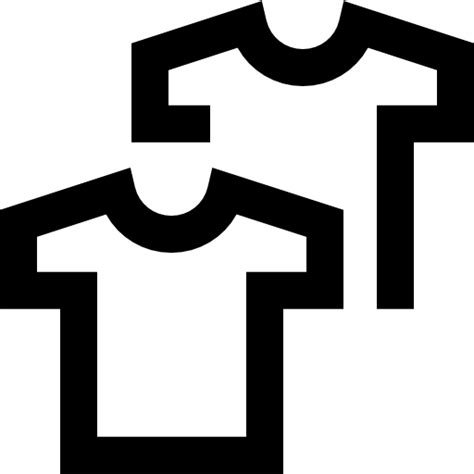 Team Shirt Super Basic Straight Outline Icon