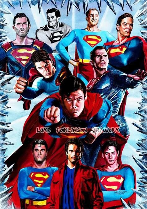 All The Live Action Actors Superman Live Action American Comics