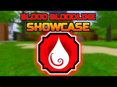 BLOOD BLOODLINE SHOWCASE in SHINDO LIFE ROBLOX! || SHINDO LIFE BLOOD ...