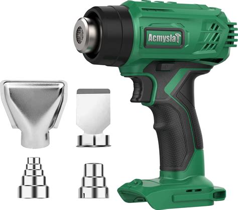 Cordless Heat Gun 18V MAX Lithium Ion 4 0Ah Battery Hot Air Gun Fast Heating Portable Heat Gun