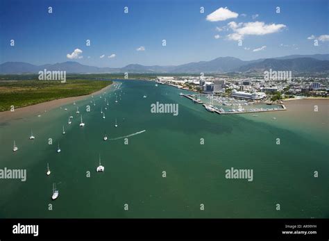 Trinity Inlet Cairns North Queensland Australia Aerial Stock Photo Alamy