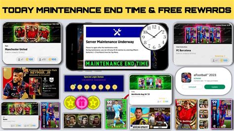 Maintenance End Time Today In Efootball Mobile Pes Server