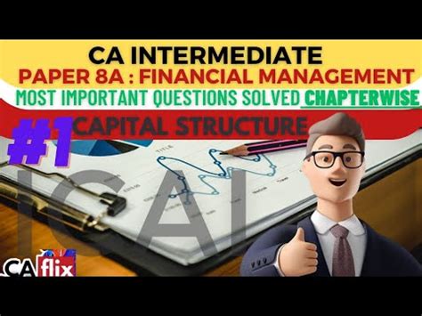 CA INTER FM MOST IMPORTANT QUESTION SOLVED CAPITAL STRUCTURE CA