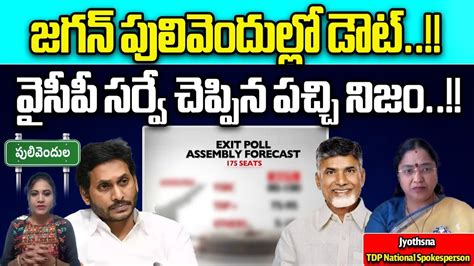 Cm Jagan Is Going To Lose In Pulivendula Ycp Sensational Secret