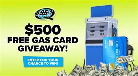 $500 Gas Card Giveaway » Q95.9 FM