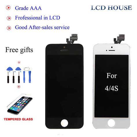 AAA Quality LCD Screen For IPhone 4 4S Display Assembly Replacement