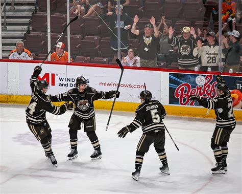 Hershey Bears Beat Lehigh Valley Phantoms In Ahl Playoffs Opener