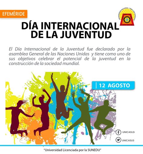 D A Internacional De La Juventud Noticias Unica