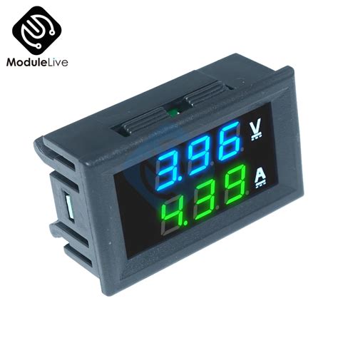 0 56inch Mini Digital Voltmeter Ammeter DC 100V 10A Panel Voltage