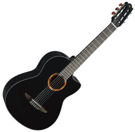 Yamaha Ncx700 Black Classical Guitar 4 4 Size