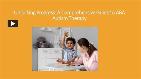 Ppt Aba Autism Therapy 1 Powerpoint Presentation Free To Download Id 98375f Ymzho