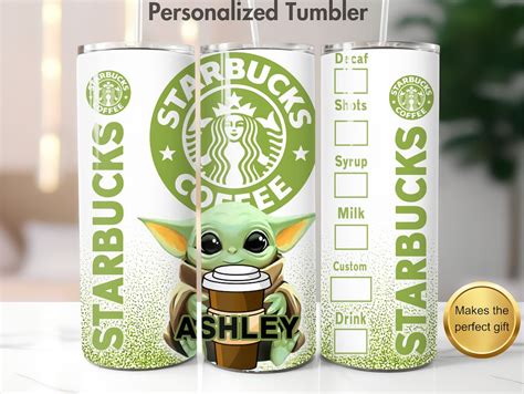 Starbucks Custom Tumbler, Starbucks Tumbler, Thank You Gift, Personalized Tumbler, Cute Alien ...