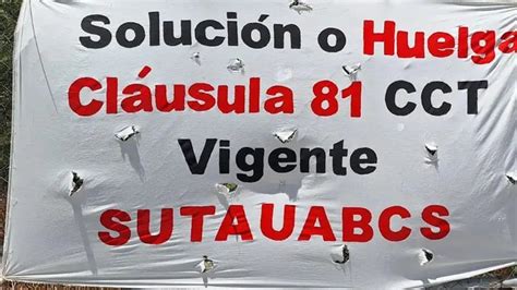 Estalla La Huelga En La Uabcs