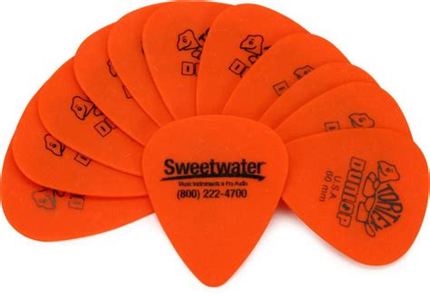 Dunlop Sweetwater Tortex Guitar Picks Mm Orange Pack