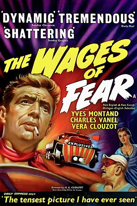 The Wages Of Fear 1953 Posters The Movie Database TMDB